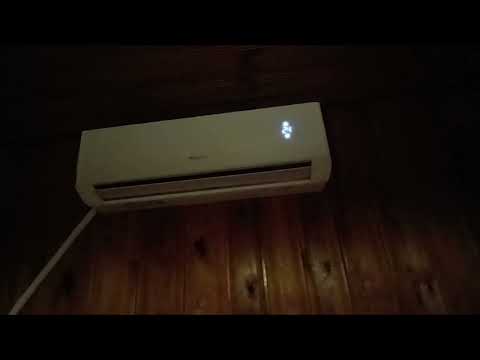 Видео: Тепловой насос воздух-воздух Gree amber prestige. Работа в мороз -3 GWH09YD-S6DBA2A