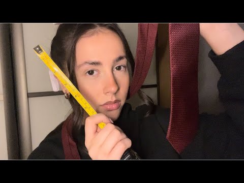 Видео: АСМР — Портной, рисующий плевками, шьёт тебе костюм и делает тебе преображение🧵🪡 (на заказ для Ко...