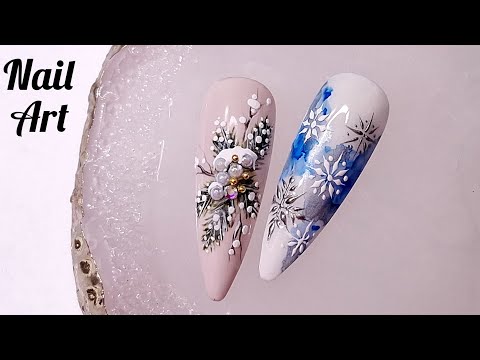 Видео: Идеи новогоднего маникюра 2025. МК/New Year's manicure ideas 2025. Video tutorial.