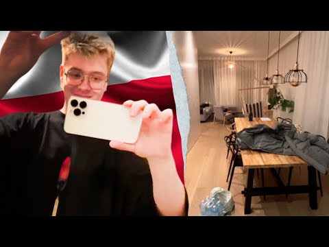 Видео: ШАРФ ПЕРЕЕХАЛ В ПОЛЬШУ? + РУМТУР НОВОЙ КВАРТИРЫ