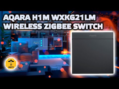 Видео: Aqara H1M WXKG21LM - беспроводный zigbee выключатель, обзор, подключаем в zigbee2mqtt