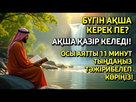 Видео: 11 минуттан кейін сізге көп ақша келеді || Ақша тартатын сүре - Құрандағы ең қуатты дұға 🤲💰