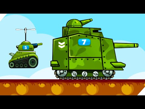 Видео: 👍БОСС ТАНК! БИТВА ТАНКОВЫХ АРМИЙ. Clash Of Armour