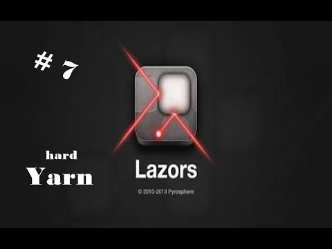 Видео: Lazors прохождение игры стаж Yarn  7 стаж 60-70 уровни