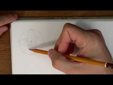 Видео: Основы рисунка. Часть 8 - центр и линии сечения