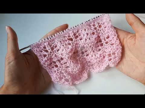 Видео: 💥👍КРАСИВЫЙ и ЛЕГКИЙ АЖУРНЫЙ УЗОР. Узор спицами