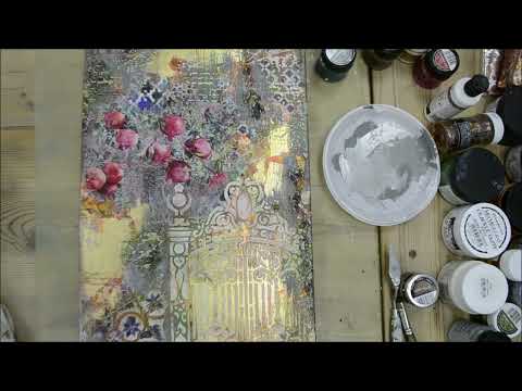 Видео: Дарю всем вебинар-мастер-класс «Эффекты золочения»