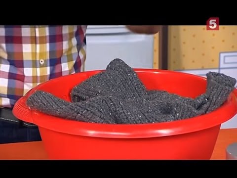 Видео: Как сделать колючий свитер мягким: "Проще простого!"