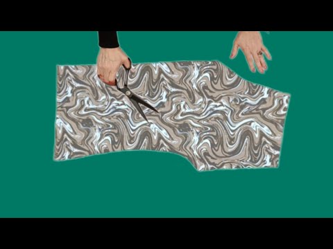 Видео: ВСЕГО 65 см 💥 Как сшить великолепную роскошную длинную кофточку из простого чесаного хлопка