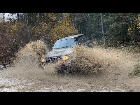 Видео: Новые рекорды проходимости на жестком маршруте) Tlc 80, wrangler, patrol, jimny, Нива) Часть 2