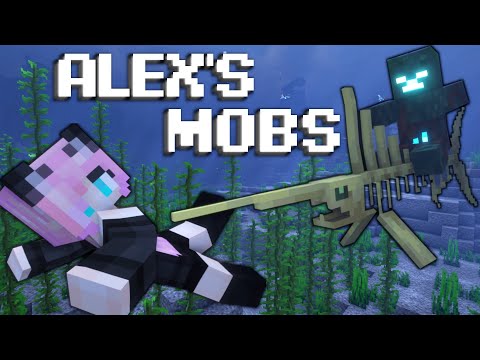Видео: ALEX'S MOBS//КОСТЯНАЯ РЫБА, СОМ, ЛЕТУЧАЯ РЫБА, ДЬЯВОЛЬСКИЙ КАРПОЗУБИК//ОБНОВЛЕНИЕ 1.18.3