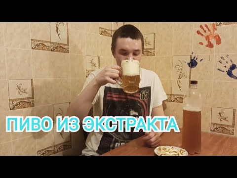 Видео: Домашнее пиво из экстракта.Больше в магазине не покупаю. Очень вкусное и голова не болит.Beervingem