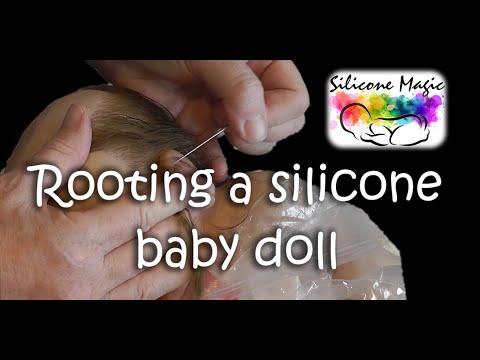 Видео: 2. Укоренение силиконовой куклы-младенца 2023