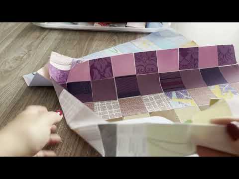 Видео: ЛОСКУТНОЕ ШИТЬЕ | что я сшила из квадратиков 5 на 5
