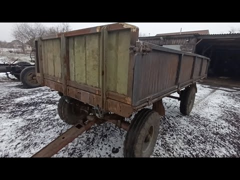 Видео: Ремонт тракторного прицепа 2ПТС4.Очередний проект завершено.