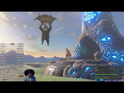 Видео: Разбор мирового рекорда Zelda BotW от sketodara01417. Any%