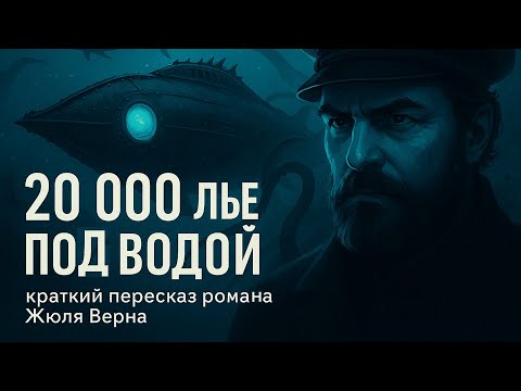 Видео: Краткий пересказ романа "20 000 лье под водой" — Жюль Верн за 20 минут