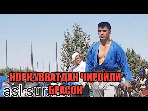 Видео: NORQUVVAT POLVONDAN CHIROYLI ĢALABA .SUPER BRASOK.НОРК,УВВАТ ПОЛВОНДАН СУПЕР БРАСОК.