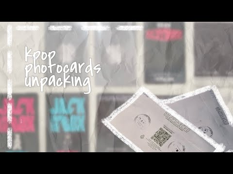 Видео: распаковка кпоп карт и не только | kpop photocards unpacking | bts, shinee, aespa, itzy