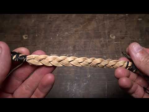 Видео: Прочная ли косичка из бересты? Ответ на вопрос.