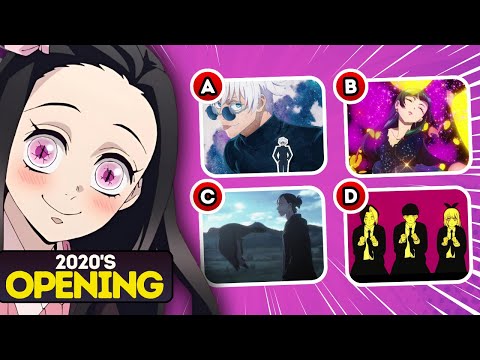 Видео: 🎵 Сохраните только одну аниме-открытие 2020's года 🔥 КВИЗ ОТКРЫТИЯ АНИМЕ