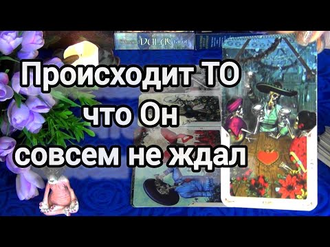 Видео: ЧТО ПРОИСХОДИТ В ЕГО ЖИЗНИ ПРЯМО СЕЙЧАС?🍀🍁 AHHA Tarot Гадание Таро Онлайн