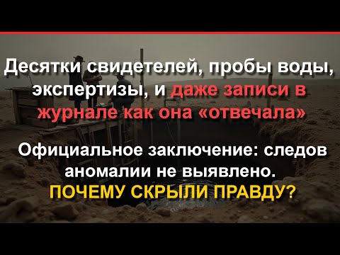 Видео: Они начали шептать молитву. И ВОДА в скважине начала им ОТВЕЧАТЬ. Протокол 1950.