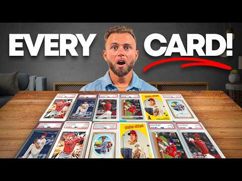 Видео: Купить все карты новичков Shohei Ohtani за один день