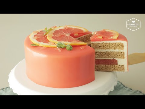 Видео: Такой элегантный, такой ароматный!🍊 Рецепт чизкейка «Эрл Грей» с грейпфрутом | Грейпфрутовая глазурь