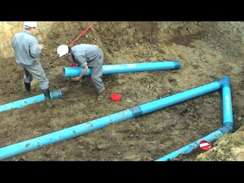 Видео: Rehau Awadukt Thermo - грунтовый геотермальный теплообменник вентиляции. Монтаж для коттеджа