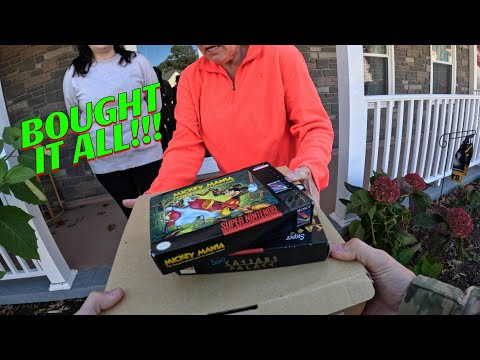 Видео: Всё ещё покупаю ретро-видеоигры! Эта приставка SUPER NINTENDO BOX вас потрясёт!