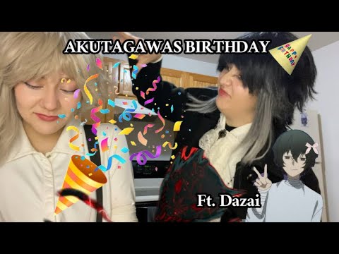 Видео: АКУ И СУШИ ПЕКУТ ТОРТ! (При участии @shroomexists в роли Дазая и @ghcst.vibess в роли Акутагавы)