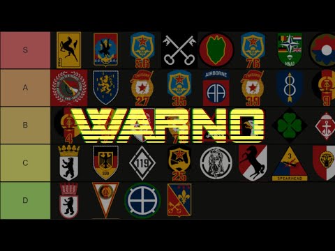 Видео: Лучшие дивизии для рейтинга //Warno