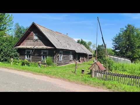 Видео: Деревня ЧАШКОВЩИНА , Стародворская восьмилетняя школа  Поставский район Витебская область Беларусь