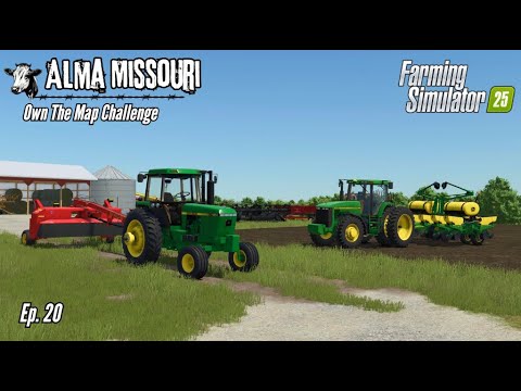 Видео: Идеальное начало посадки! — Альма, Миссури, OTM, эпизод 20 | Farming Simulator 25