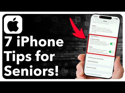 Видео: 7 советов по использованию iPhone, которые должен знать КАЖДЫЙ ПОЖИЛОЙ ЧЕЛОВЕК!
