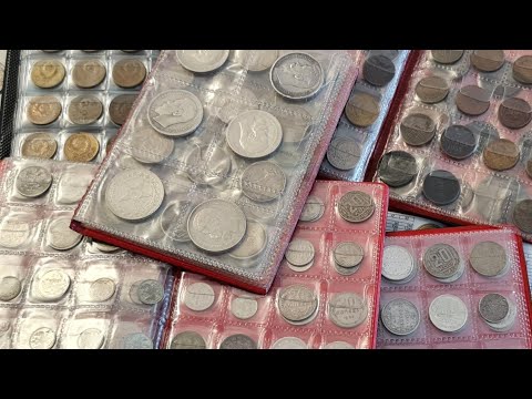 Видео: Заначки ИП. Продолжаем наводить порядок в альбоме царской меди билона, серебряных монет +СССР разное