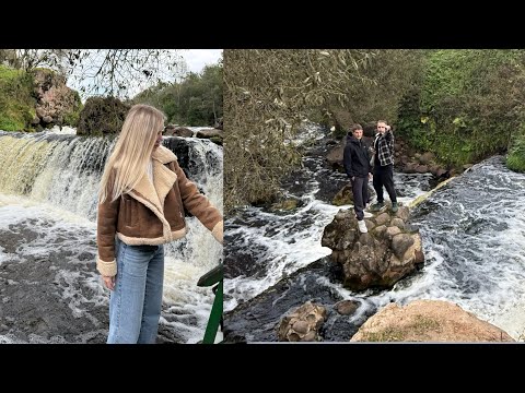 Видео: ВЛОГ. Едем на водопад |Шарлотта пьет борщ через трубочку 😀