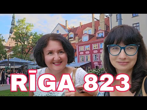Видео: По улицам Старой Риги.Наконец-то появились люди.#rigassvetki2024