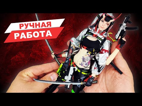 Видео: Киберпанк по-японски: обзор фигурки девушки киборга из 2077 в масштабе 1/6