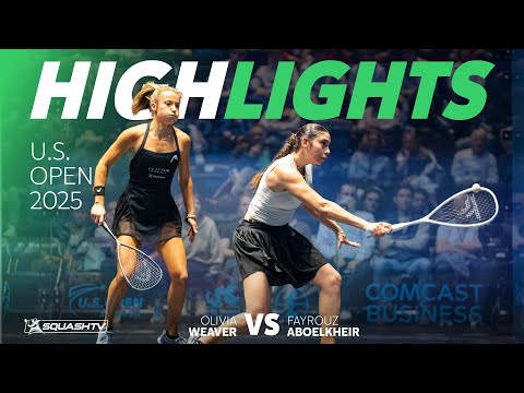 Видео: 🇪🇬 Абельхейр против Уивера 🇺🇸 | Открытый чемпионат США 2025 | Основные моменты 2-го раунда