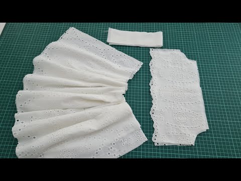 Видео: Очень милое платье для 1-летнего ребенка / Легкое летнее платье на подтяжках для кройки и шитья