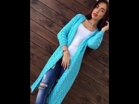 Видео: Кардиган весна лето.Размер 50-52.Часть №8