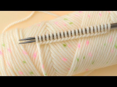 Видео: Самый простой и красивый узор для вязания, который вы когда-либо видели.