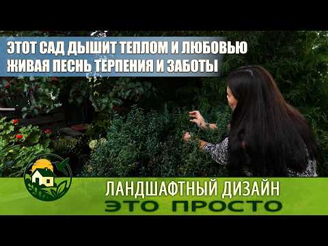 Видео: Сад, рождённый из сердца/Ландшафтный дизайн - это просто/Звёздная Дача!