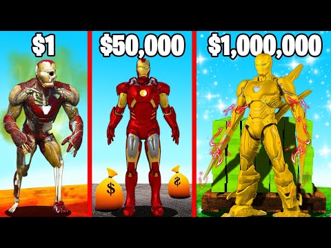 Видео: ПРОКАЧАЛ ЖЕЛЕЗНОГО ЧЕЛОВЕКА ЗА $1 ДО ЖЕЛЕЗНОГО ЧЕЛОВЕКА ЗА $1,000,000 в ГТА 5 ОНЛАЙН (GTA 5 ONLINE)