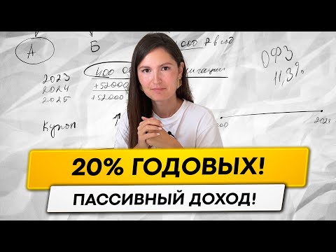 Видео: Пассивный доход с минимальным риском! Как получить 20% годовых ничего не делая?