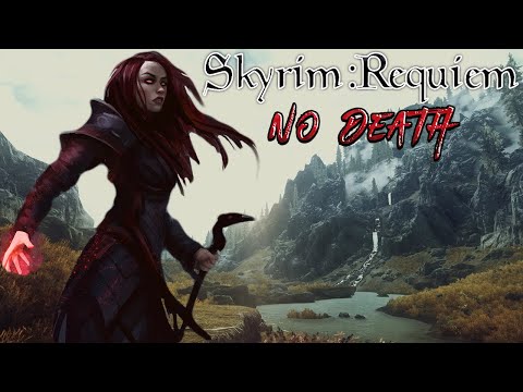 Видео: Skyrim SE: RFAB  - БЕЗ СМЕРТЕЙ (50-400%) 1) Данмересса