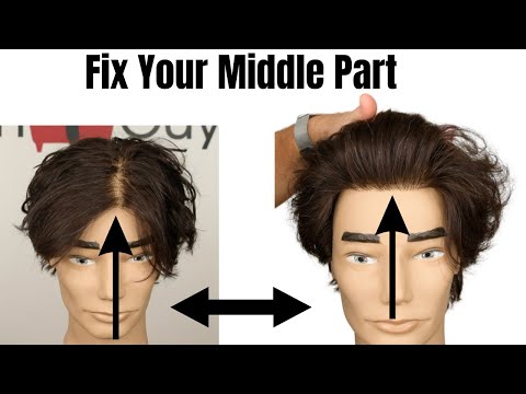 Видео: Как удалить центральный пробор — TheSalonGuy