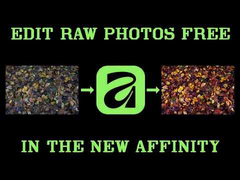Видео: Редактирование RAW-фотографий в новом Affinity | Первый взгляд